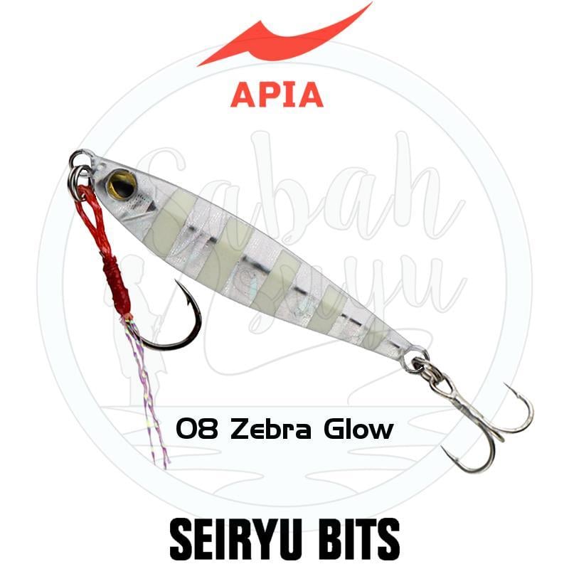 Apia Seiryu Bits Baby Jig 3gr #08 Zebra Glow