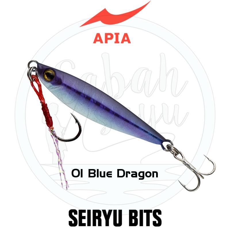 Apia Seiryu Bits Baby Jig 6gr #01 Blue Dragon
