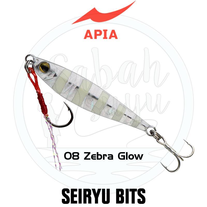 Apia Seiryu Bits Baby Jig 6gr #08 Zebra Glow