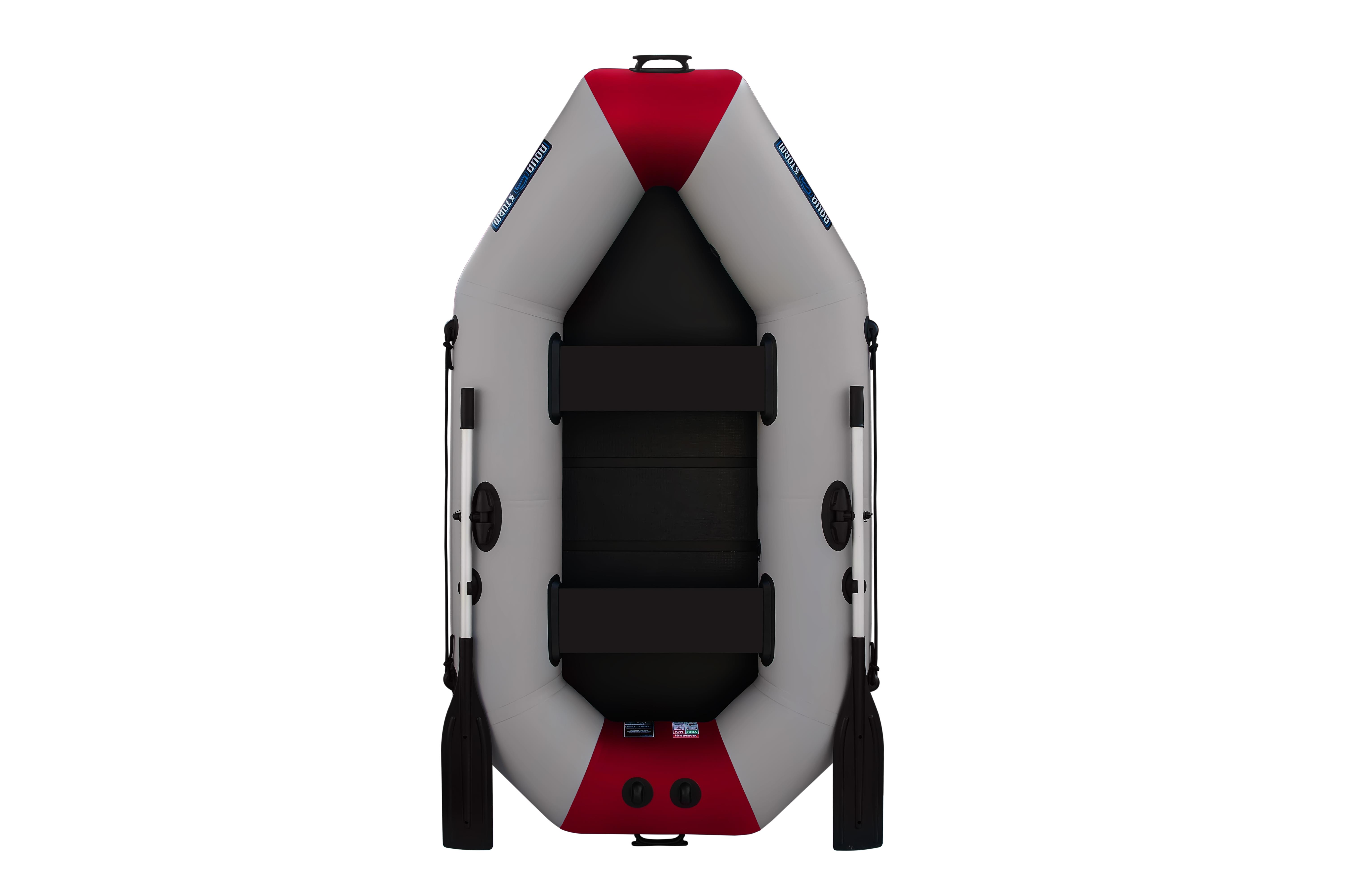 Aqua Storm Balıkçı Tipi Şişme Bot 2.60mt ST260 Gri-Kırmızı