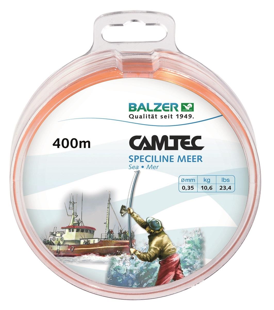 Balzer Camtec Surf 0.35mm 10.6kg 400mt Surf Olta Misinası F.Turuncu