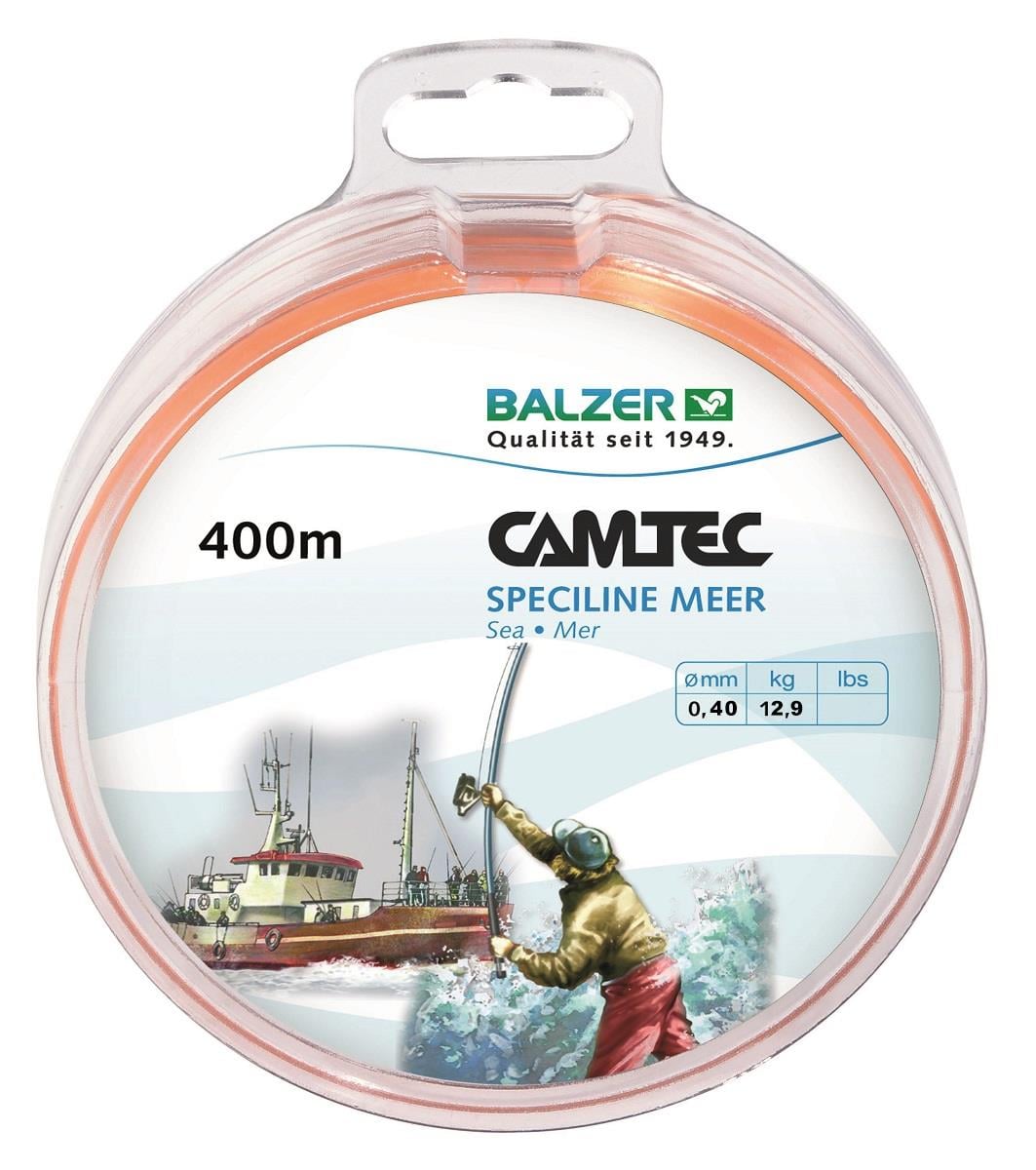 Balzer Camtec Surf 0.40mm 12.9kg 400mt Surf Olta Misinası F.Turuncu