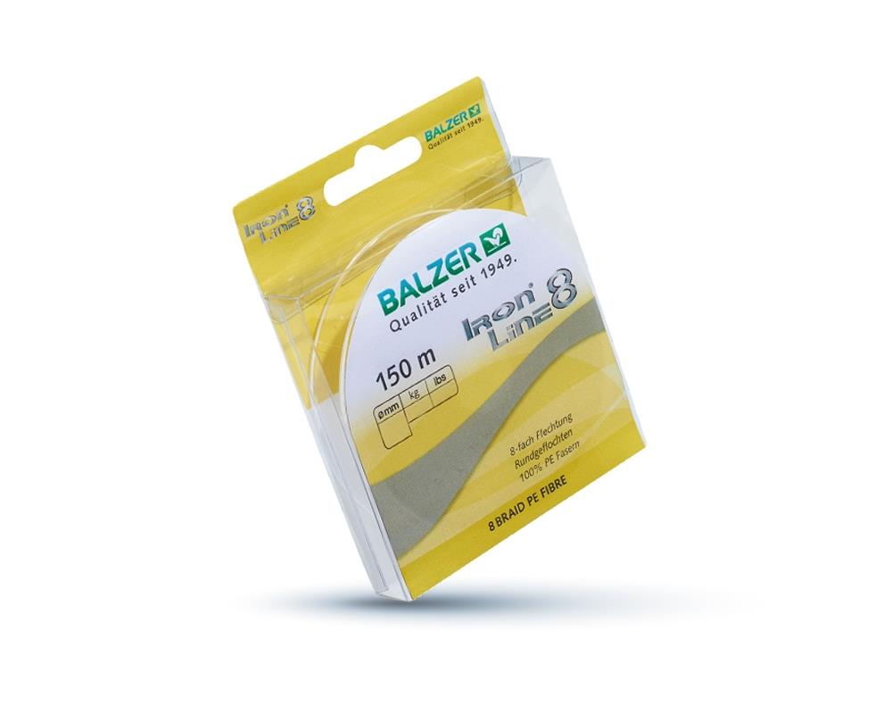 Balzer PE 8X İp Misina 0.16mm 11.6kg 150mt Sarı