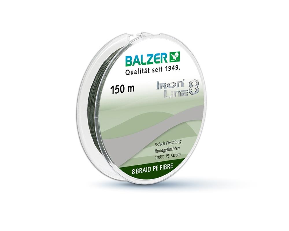 Balzer PE 8X İp Misina 0.24mm 19.5kg 150mt Yeşil