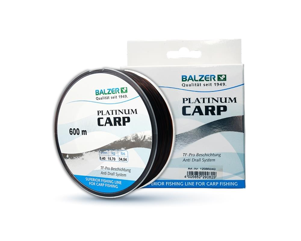 Balzer Platinum Carp 0.40mm 15.7kg 600mt Sazan Misinası Kahverengi