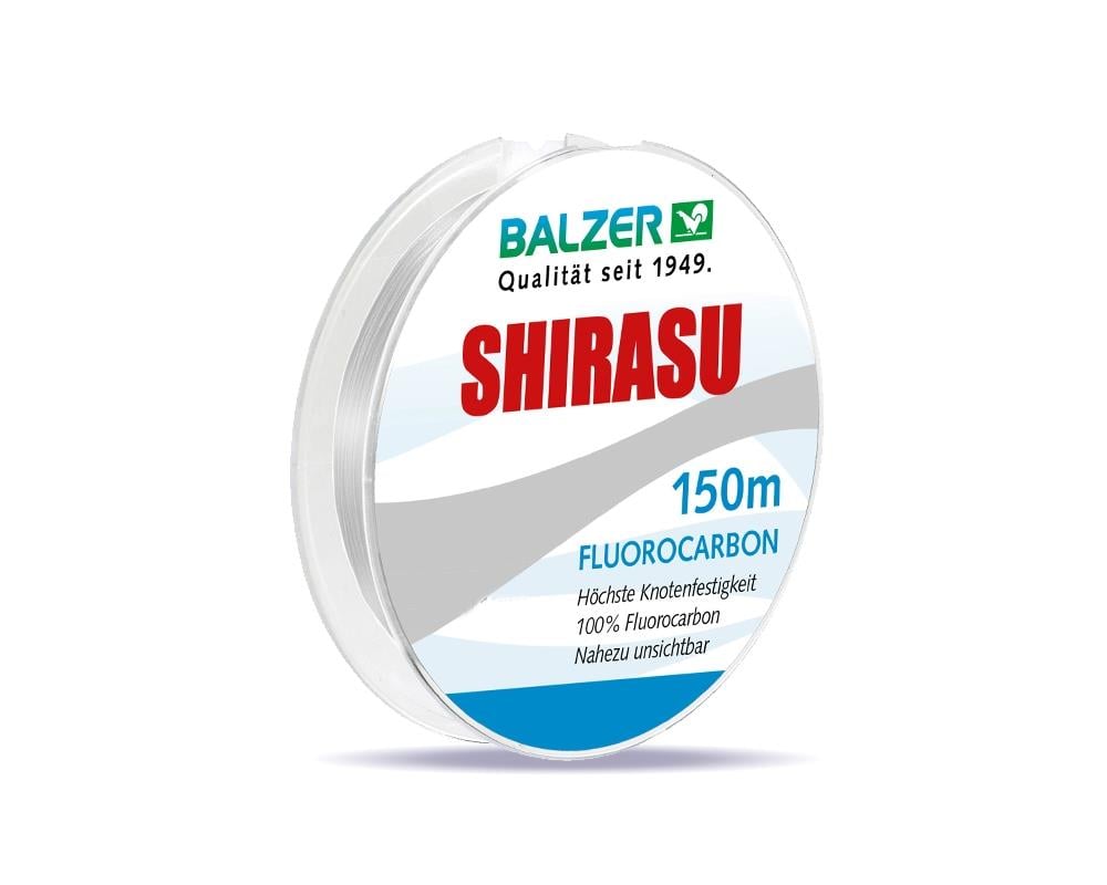 Balzer Shirasu Fluorocarbon Misina 150mt 0.18mm 3.00kg