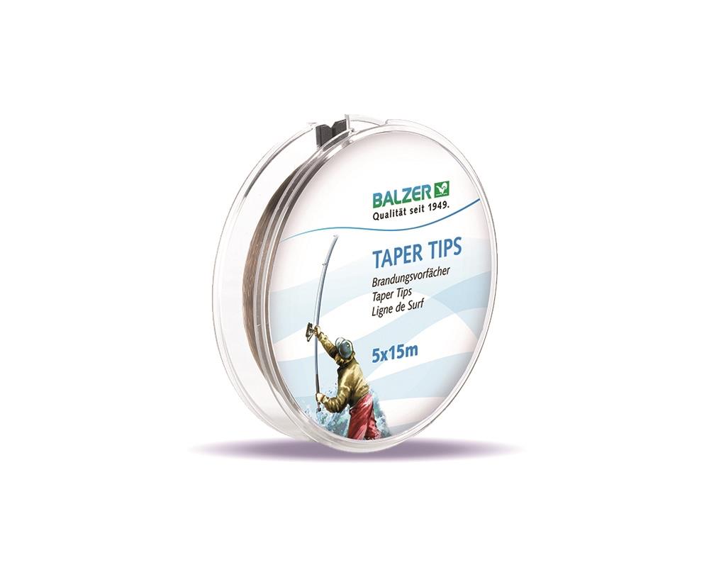 Balzer Taperline Şok Lider 0.35-0.58mm 15mt (5 Adet)