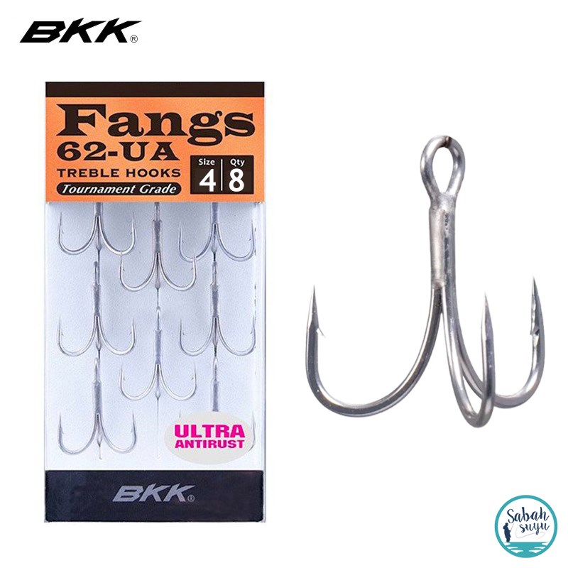 BKK Fangs 62 UA 2X Üçlü İğne #4 (8 Ad)