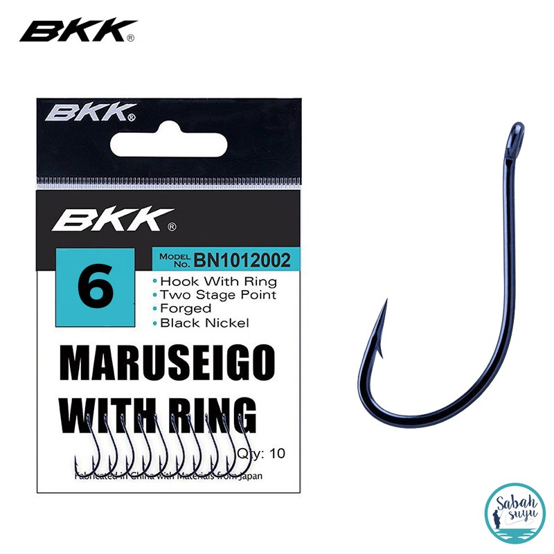 BKK Maruseigo R Diamond Delikli İğne Siyah #6 (10 Adet)