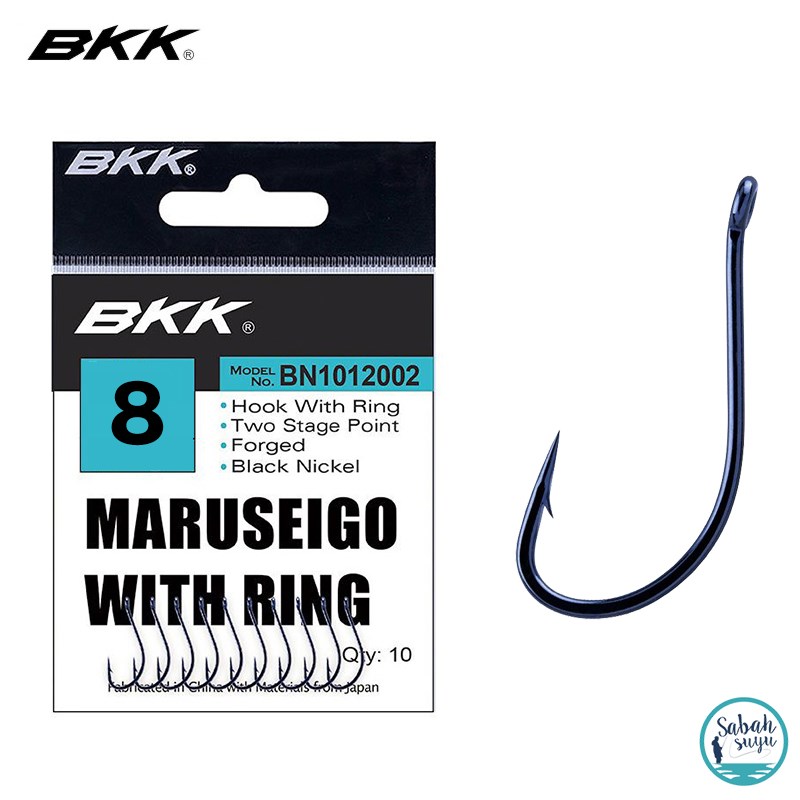 BKK Maruseigo R Diamond Delikli İğne Siyah #8 (10 Adet)