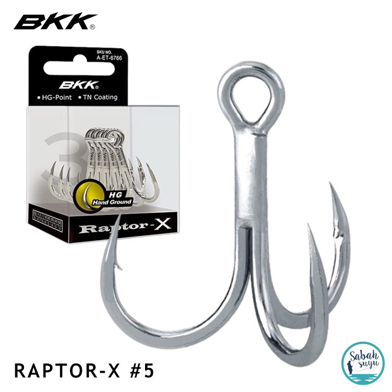 BKK Raptor-X 3X Üçlü İğne #5 (8 Ad)