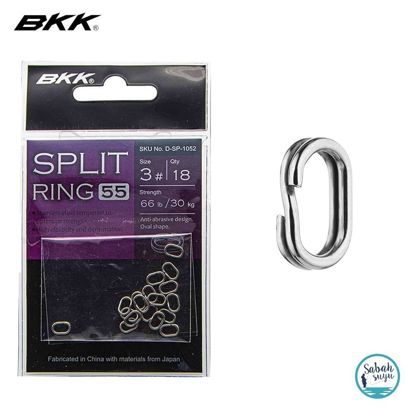 BKK Split Ring 55 #3 30kg (18 Ad)