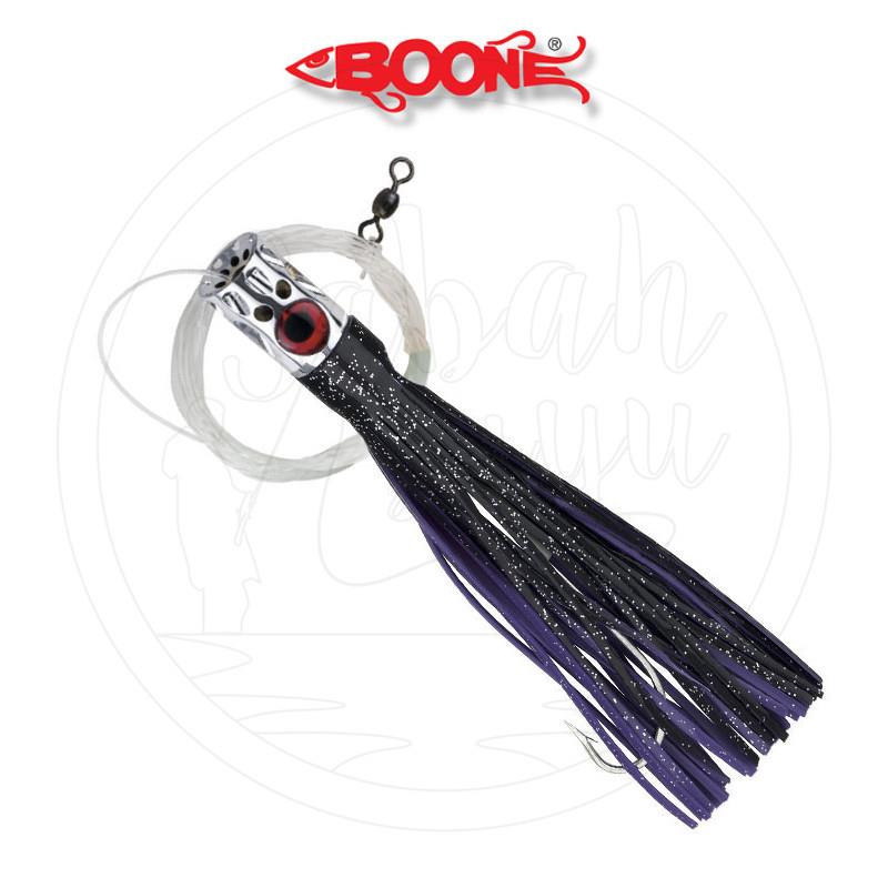 Boone Gatlin Jet İğneli Püskül Sırtı Sahtesi 18cm Mor / Siyah