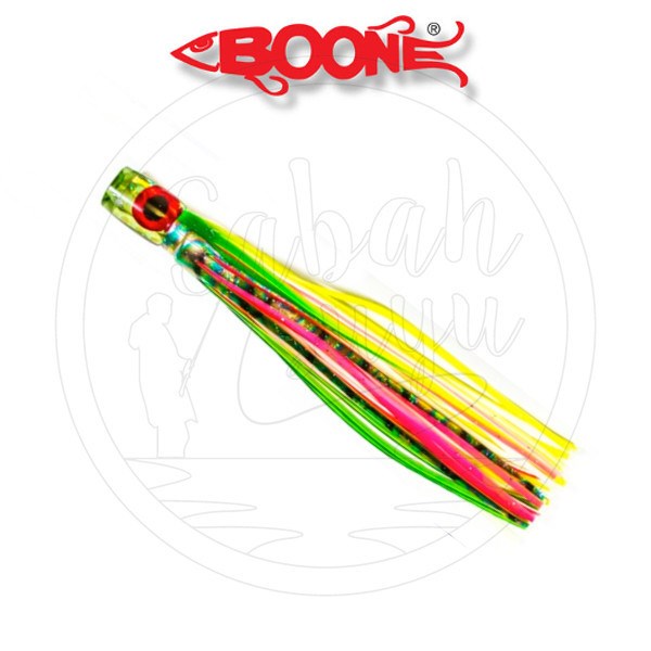 Boone Hoolili Little Mack Jet Püskül Sırtı Sahtesi 19cm 57gr Rainbow Pembe