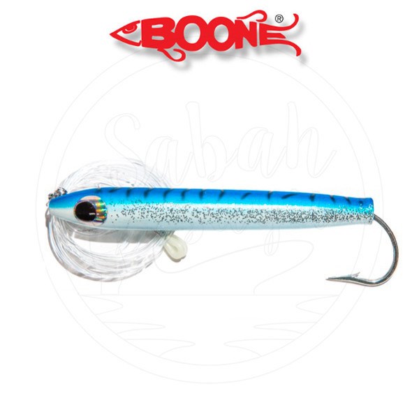 Boone Woody İğneli Ahşap Sırtı Sahtesi 15cm Mavi Mackerel