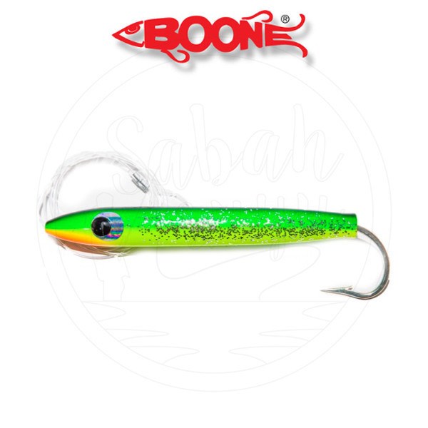 Boone Woody İğneli Ahşap Sırtı Sahtesi 15cm Yeşil Sarı