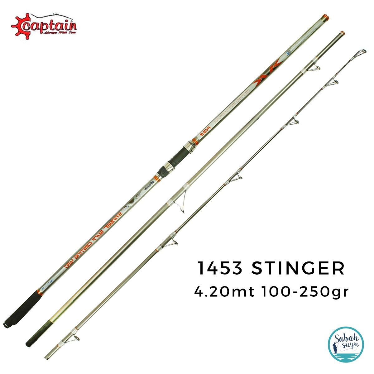 Captain 1453 Stinger 4.20mt 100-250gr (3P) Surf Kamış