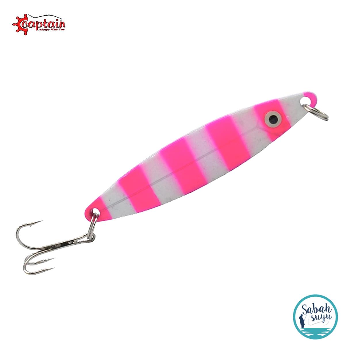Captain 6145 Kaşık Zebra Glow 8cm 18gr Renk:03