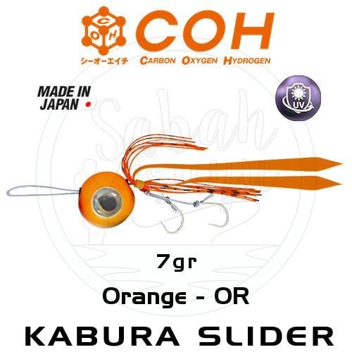 COH Kabura Slider Tai Rubber Jig LRF Suni Yem 7gr. OR