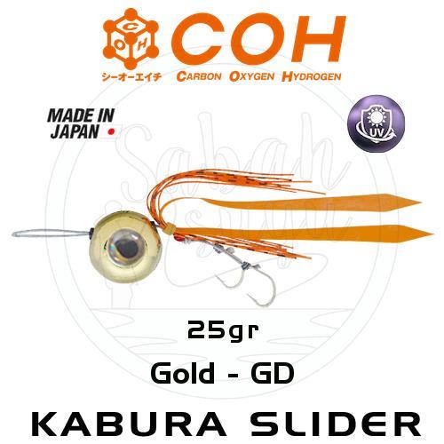 COH Kabura Slider Tai Rubber Jig Suni Yem 25gr. GD