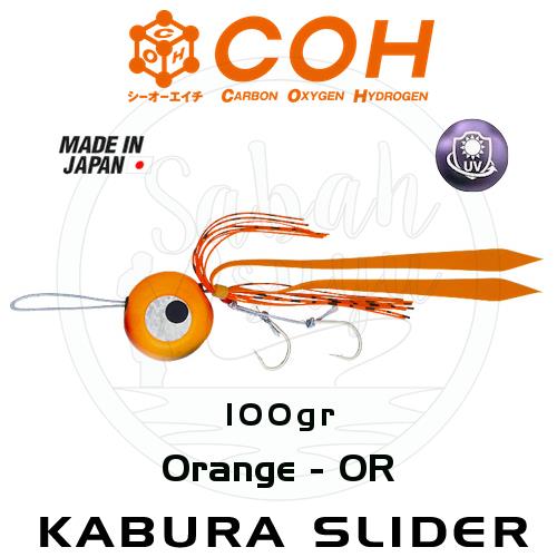 COH Kabura Slider Tai Rubber Jig Suni Yem 100gr. OR