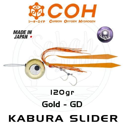COH Kabura Slider Tai Rubber Jig Suni Yem 120gr. GD