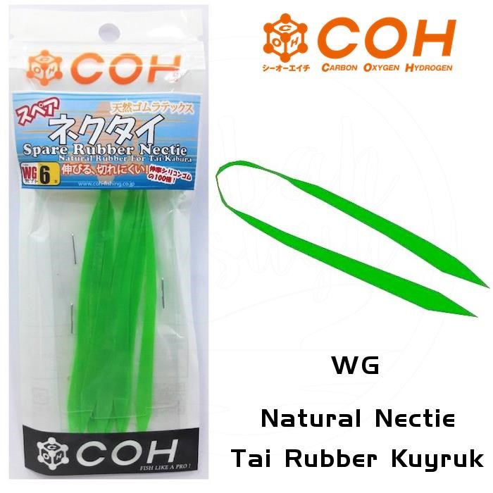COH Natural Nectie Tai Rubber Kuyruk - G