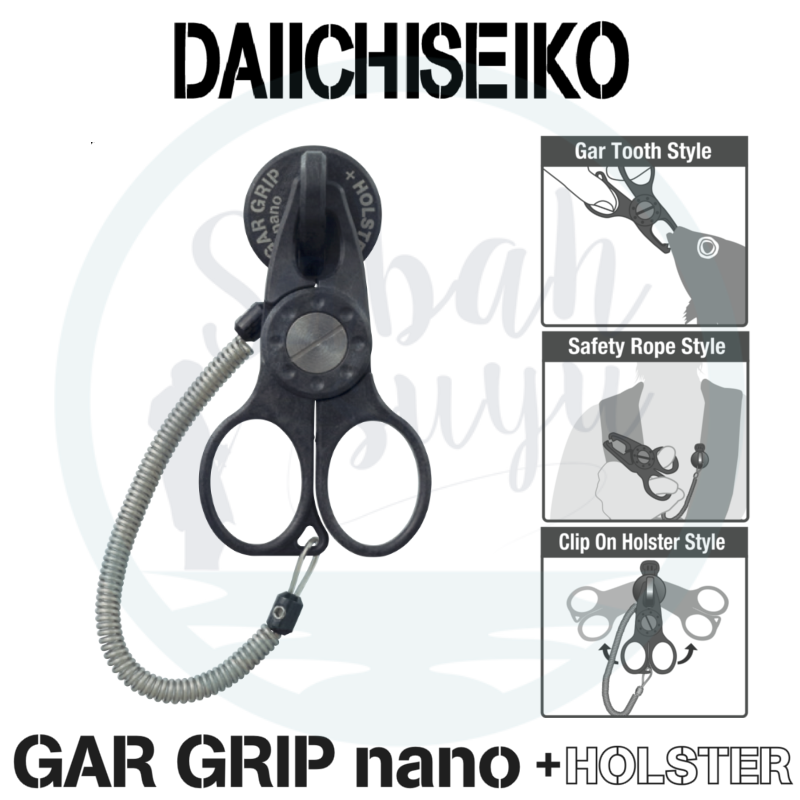 Daiichiseiko Gar Grip Nano Balık Tutucu (Lip Grip) + Asma Aparatı