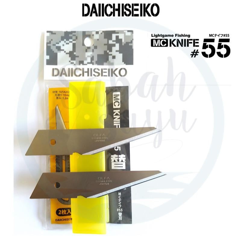 Daiichiseiko MC Knife 55 Yedek Bıçak (2li)