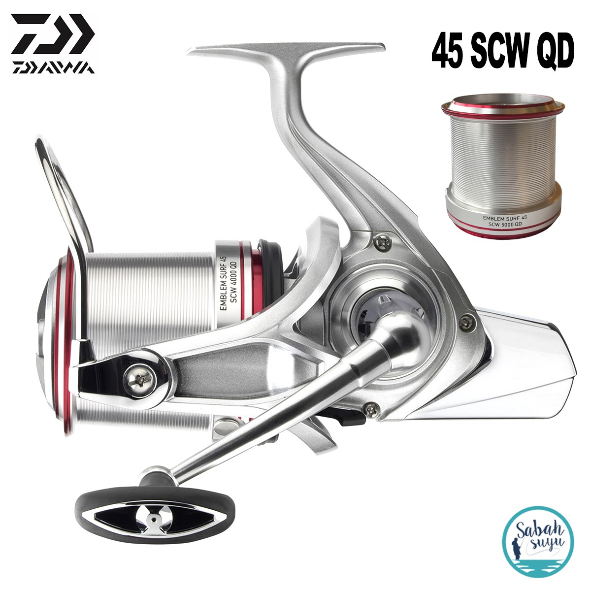 Daiwa Emblem 19 45 SCW 4000 QD Surf Olta Makinesi