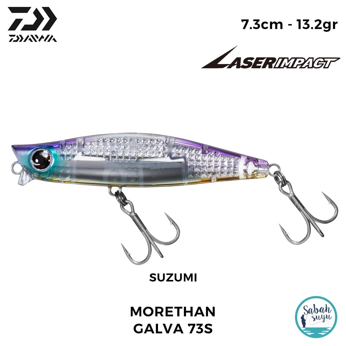 Daiwa Morethan Galva 73S-LI 7.3cm 13.2gr LI Suzumi