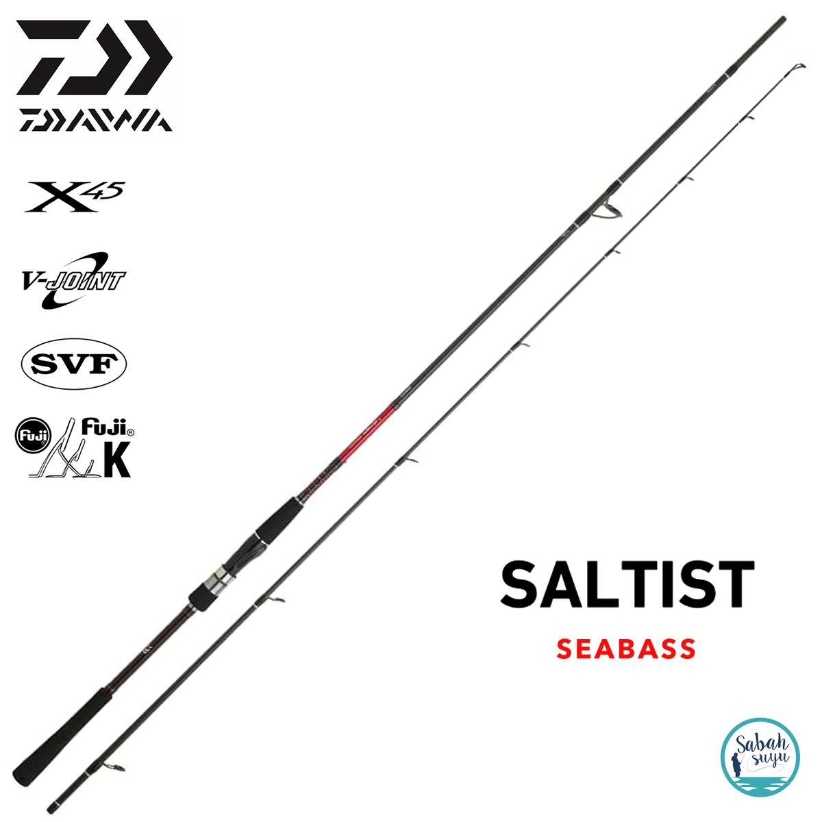 Daiwa Saltist Seabass AF 2.74m 14-42gr (2P) Spin Kamış
