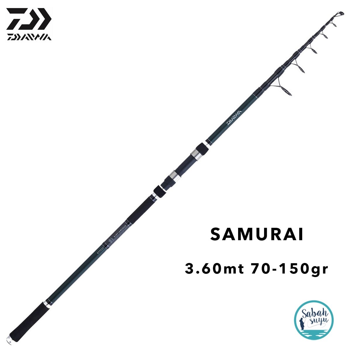 Daiwa Samurai 3.60mt 70-150gr Teleskopik Surf Kamış