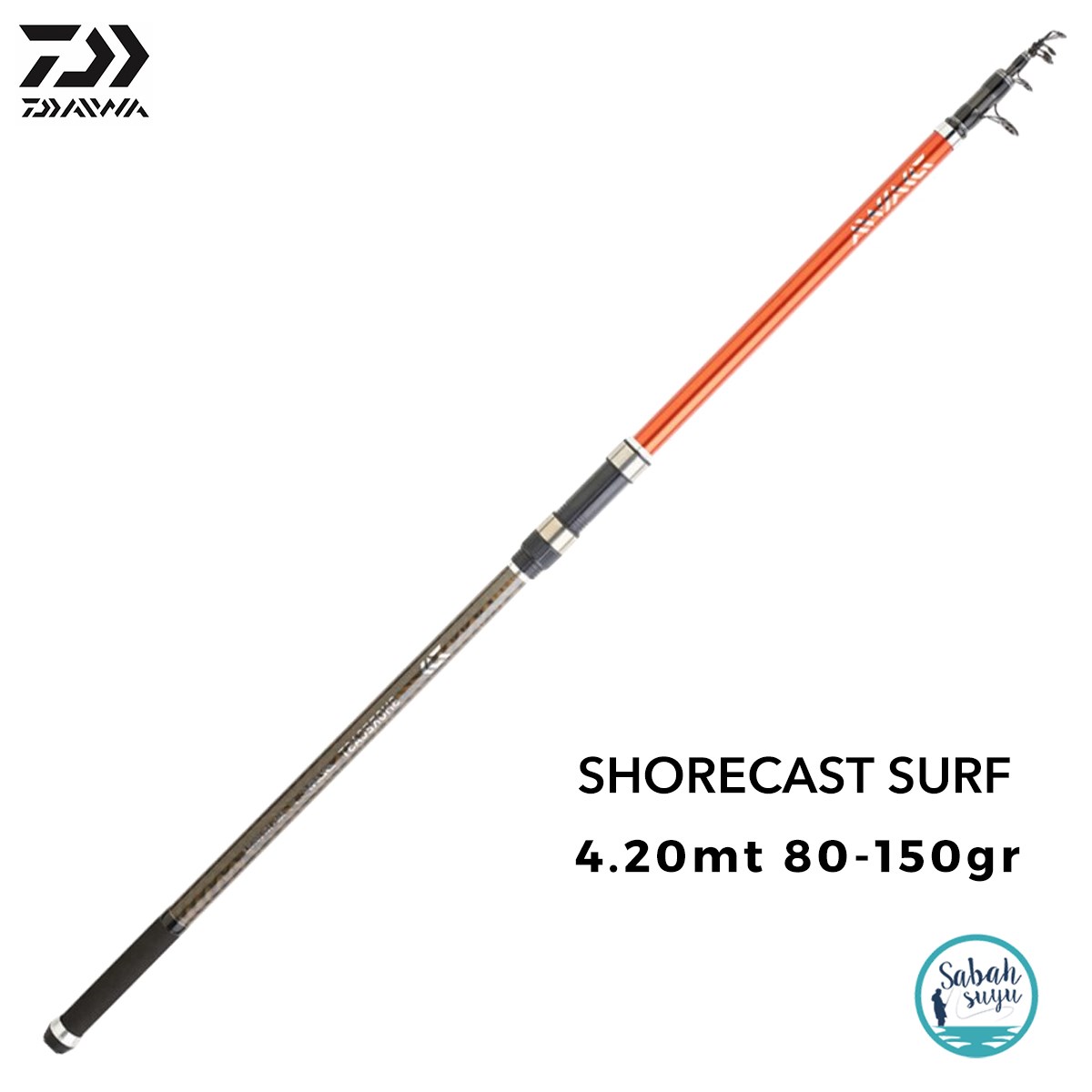 Daiwa Shorecast AF 4.20mt 80-150gr Teleskopik Surf Kamış