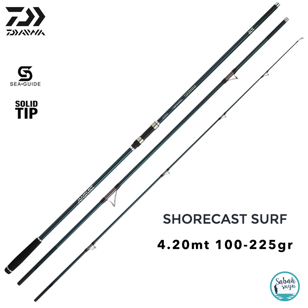 Daiwa Shorecast AF 4.20mt 100-225gr (3P) Surf Kamış