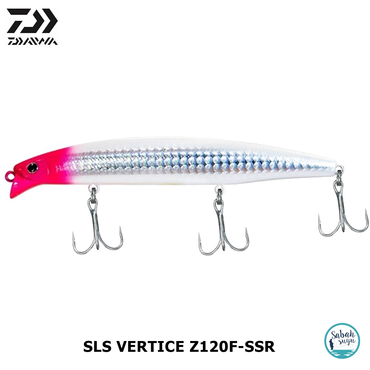Daiwa SLS Vertice Z120F-SSR Suni Yem 12cm 19gr 3D Pink Head