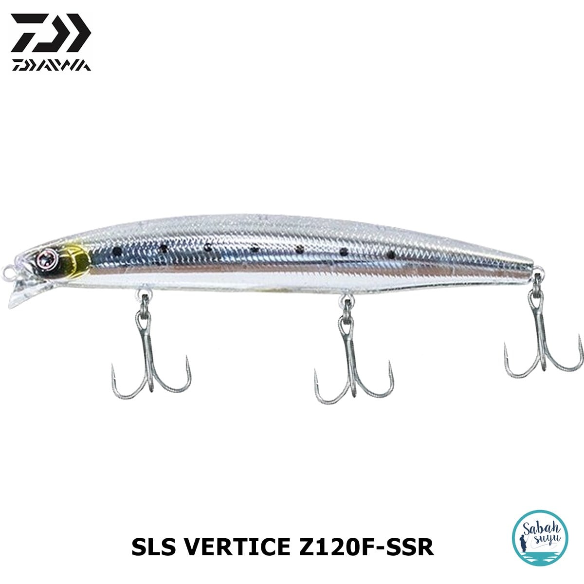 Daiwa SLS Vertice Z120F-SSR Suni Yem 12cm 19gr Transparent Sardine
