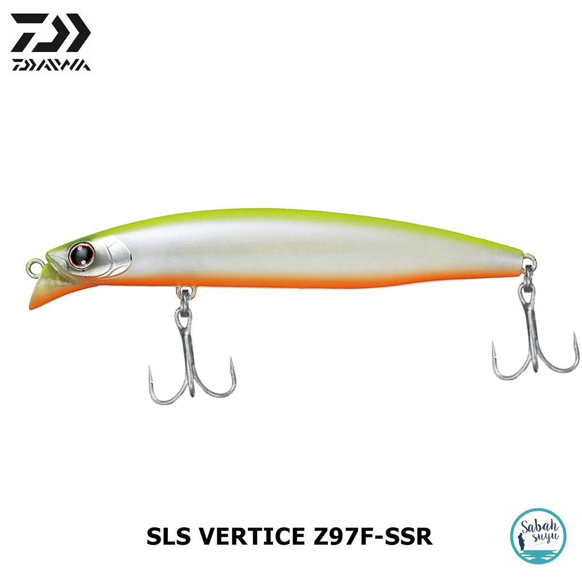 Daiwa SLS Vertice Z97F-SSR Suni Yem 9.7cm 12.6gr Chart Back Pearl