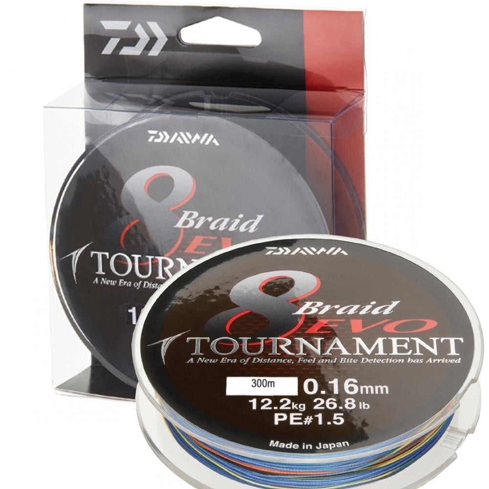 Daiwa Tournament Evo 8X İp Misina 300mt Multicolor