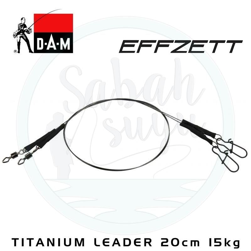 Dam Effzett Titanium Leader 20 cm 15 kg 2 Adet