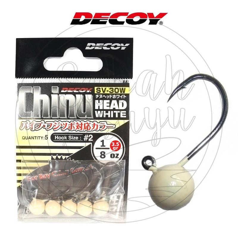 Decoy Chinu JH SV-30W Jighead 3.5 gr #2 Beyaz