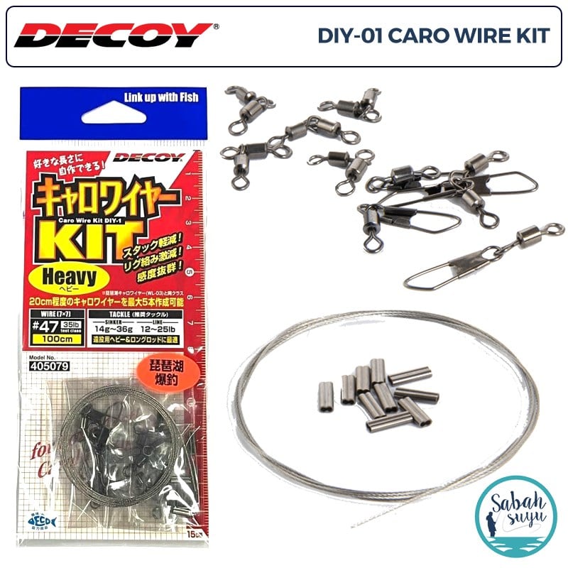 Decoy DIY-1 Carolina Wire Kit Heavy #47 100cm