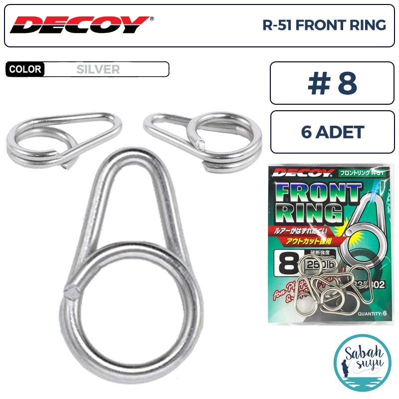 Decoy R-51 Front Ring Ön Halka #8 250lb (6 Adet)