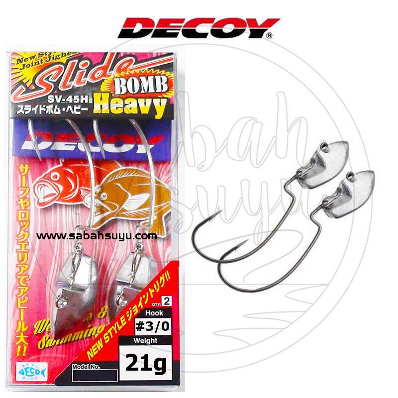 Decoy Slide Bomb Heavy SV-45H Hareketli Jighead 21 gr