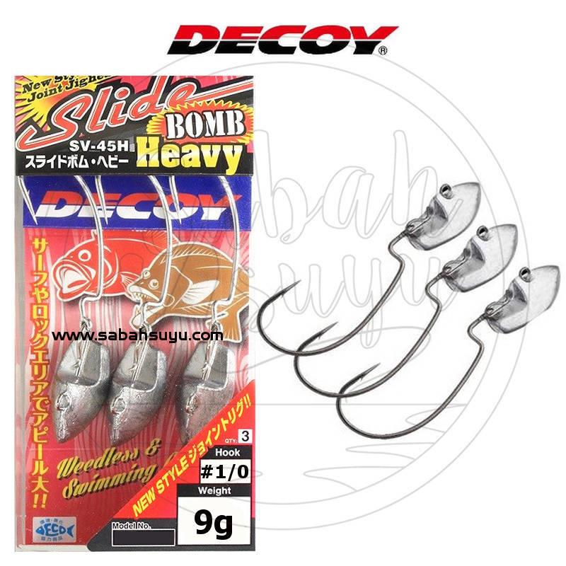 Decoy Slide Bomb Heavy SV-45H Hareketli Jighead 9 gr