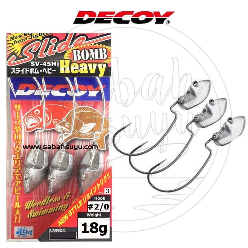 Decoy Slide Bomb Heavy SV-45H Hareketli Jighead 18 gr