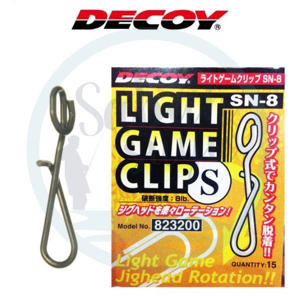 Decoy SN-8 Light Game LRF Klips No:S 8Lb.