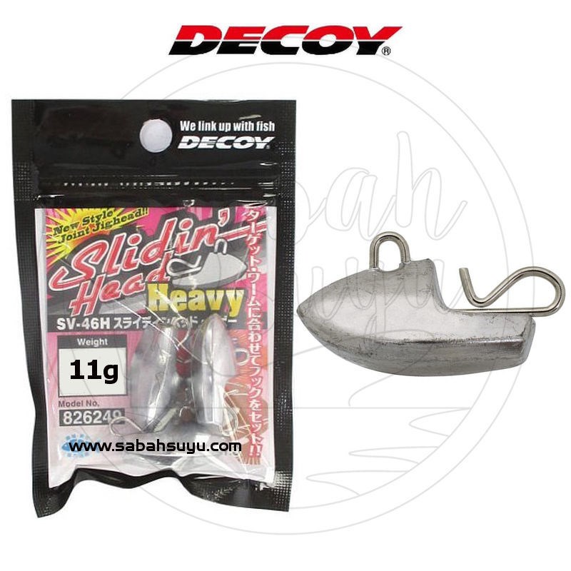 Decoy SV-46H Slidin' Head Jighead Kurşun 11gr (5 Adet)