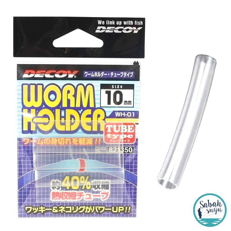 Decoy WH-01 Worm Holder Makaron 10mm Şeffaf