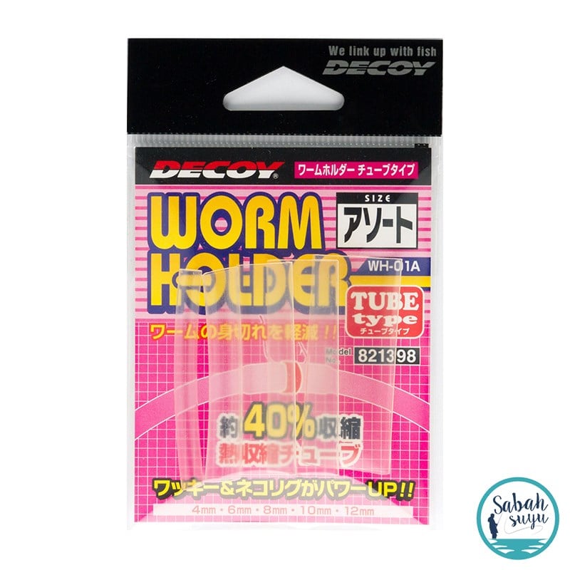 Decoy WH-01A Worm Holder Makaron Asorti Şeffaf